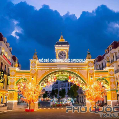 Khám Phá Phố Đi Bộ Chợ Đêm Grand World Phú Quốc